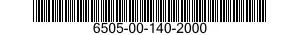 6505-00-140-2000  6505001402000 001402000