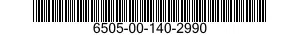 6505-00-140-2990  6505001402990 001402990