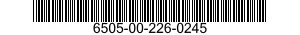 6505-00-226-0245  6505002260245 002260245
