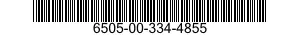 6505-00-334-4855 CLORAZEPATE DIPOTASSIUM CAPSULES 6505003344855 003344855