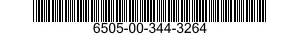 6505-00-344-3264  6505003443264 003443264