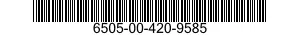 6505-00-420-9585  6505004209585 004209585