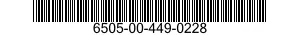 6505-00-449-0228  6505004490228 004490228