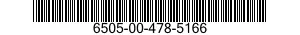 6505-00-478-5166  6505004785166 004785166