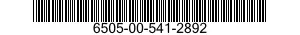 6505-00-541-2892  6505005412892 005412892