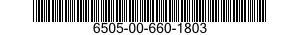 6505-00-660-1803  6505006601803 006601803