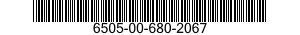 6505-00-680-2067  6505006802067 006802067