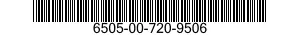6505-00-720-9506  6505007209506 007209506