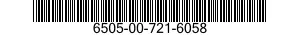 6505-00-721-6058  6505007216058 007216058