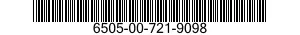 6505-00-721-9098  6505007219098 007219098