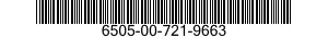 6505-00-721-9663  6505007219663 007219663