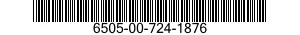 6505-00-724-1876  6505007241876 007241876