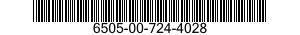 6505-00-724-4028  6505007244028 007244028