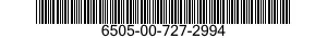 6505-00-727-2994  6505007272994 007272994