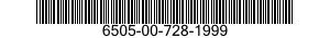 6505-00-728-1999  6505007281999 007281999
