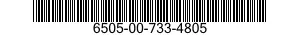 6505-00-733-4805  6505007334805 007334805