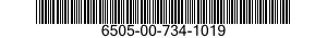 6505-00-734-1019  6505007341019 007341019