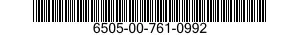 6505-00-761-0992  6505007610992 007610992