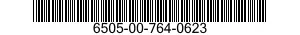 6505-00-764-0623  6505007640623 007640623