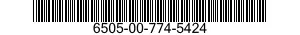 6505-00-774-5424  6505007745424 007745424