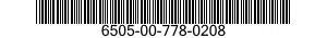 6505-00-778-0208  6505007780208 007780208