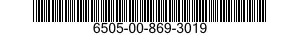 6505-00-869-3019 CODEINE PHOSPHATE,USP 6505008693019 008693019