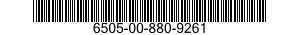 6505-00-880-9261  6505008809261 008809261