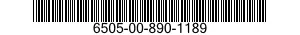 6505-00-890-1189 BISACODYL DELAYED-RELEASE TABLETS,USP 6505008901189 008901189