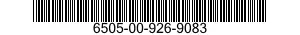 6505-00-926-9083 ATROPINE INJECTION 6505009269083 009269083