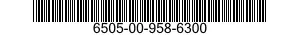 6505-00-958-6300  6505009586300 009586300