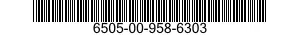 6505-00-958-6303  6505009586303 009586303