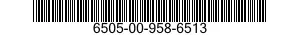 6505-00-958-6513 IOTHALAMATE SODIUM INJECTION,USP 6505009586513 009586513