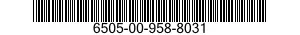 6505-00-958-8031  6505009588031 009588031