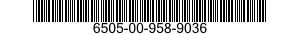 6505-00-958-9036  6505009589036 009589036