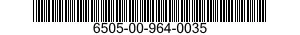 6505-00-964-0035  6505009640035 009640035