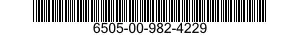 6505-00-982-4229 WARFARIN SODIUM TABLETS,USP 6505009824229 009824229