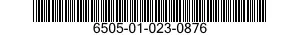 6505-01-023-0876  6505010230876 010230876