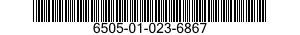 6505-01-023-6867  6505010236867 010236867