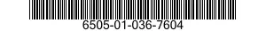 6505-01-036-7604  6505010367604 010367604