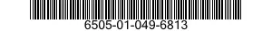 6505-01-049-6813  6505010496813 010496813