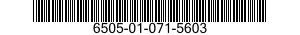 6505-01-071-5603  6505010715603 010715603