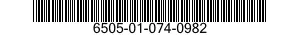 6505-01-074-0982  6505010740982 010740982
