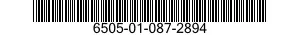 6505-01-087-2894  6505010872894 010872894
