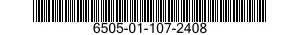 6505-01-107-2408 WATER FOR INHALATION,STERILE,USP 6505011072408 011072408