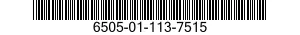 6505-01-113-7515 SODIUM CHLORIDE IRRIGATION,USP 6505011137515 011137515