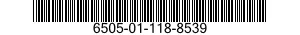 6505-01-118-8539 BARIUM HYDROXIDE LIME,USP 6505011188539 011188539