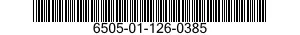 6505-01-126-0385  6505011260385 011260385