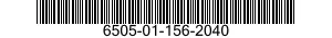 6505-01-156-2040  6505011562040 011562040