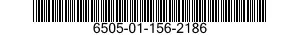 6505-01-156-2186 LIDOCAINE HYDROCHLORIDE INJECTION 6505011562186 011562186