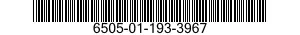 6505-01-193-3967  6505011933967 011933967